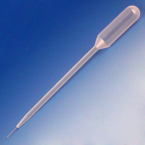 Globe Scientific Transfer Pipet, 5.8mL, Fine Tip, 147mm, 500/Dispenser Box Image